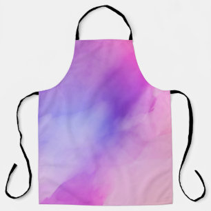 Background art abstract watercolor apron