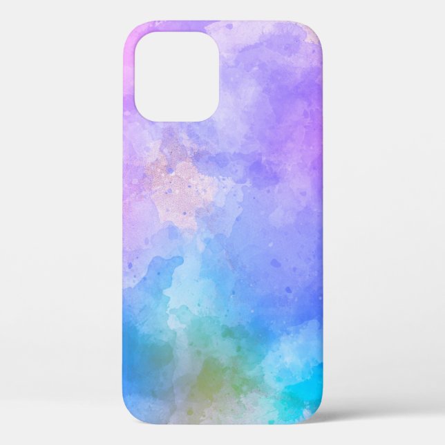 Background art abstract watercolor Case-Mate iPhone case (Back)