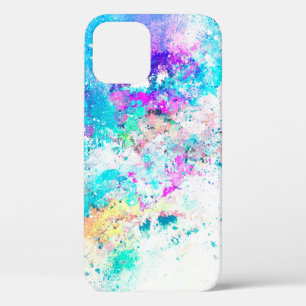Background art abstract watercolor iPhone 12 case