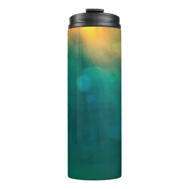 Background backdrop pattern design thermal tumbler (Front)