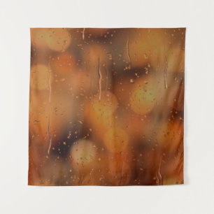 Background bokeh rain light blur tapestry