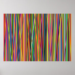  background bright and colorful made of stripescol poster