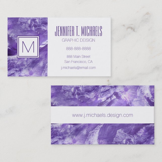 Background Business Card (Front/Back)