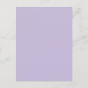 Background Color - Lilac Postcard
