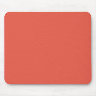Background Colour - Coral Mouse Pad