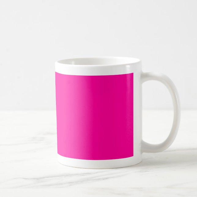 Background Colour FF0099 Fuchsia Magenta Hot Pink Coffee Mug (Right)