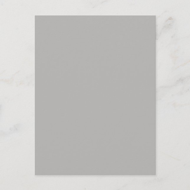 Background Colour - Grey Postcard (Front)