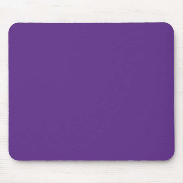 Background Colour - Purple Mouse Pad (Front)
