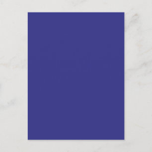 Background Colour - Royal Blue Postcard