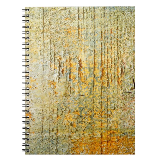 background design old fence in paintabstract, abst notebook (Front)