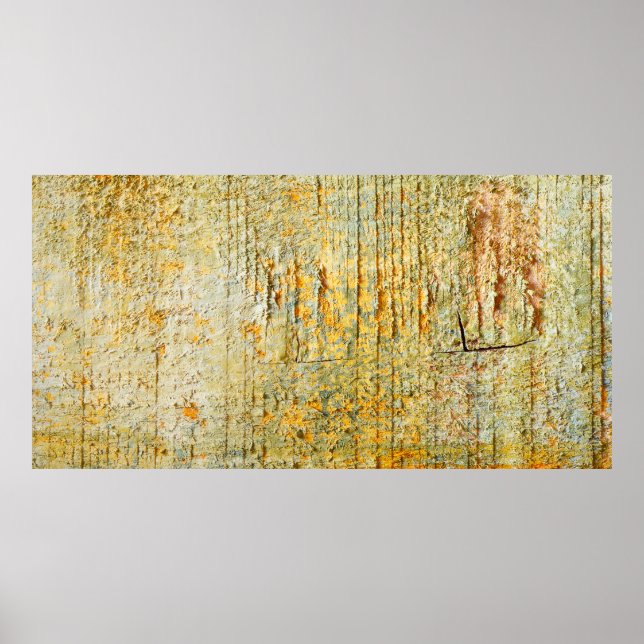 background design old fence in paintabstract, abst poster (Front)