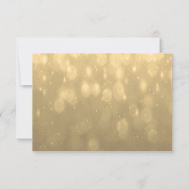 Background - Gold Bokeh Glitter Lights (Front)