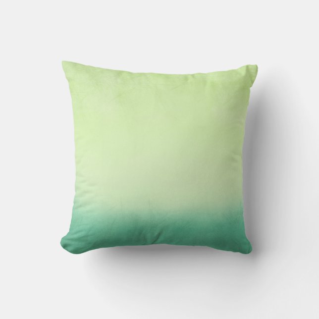 Background green colourful yellow cushion (Front)