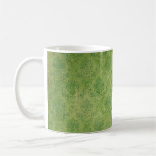 Background green template texture coffee mug