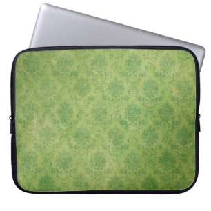 Background green template texture laptop sleeve
