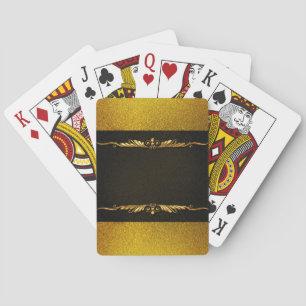 Background Image Gold Frame Playing Cards