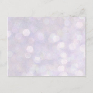Background - Lavender Bokeh Lights Postcard
