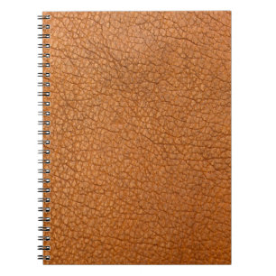 Background leather brown close up notebook