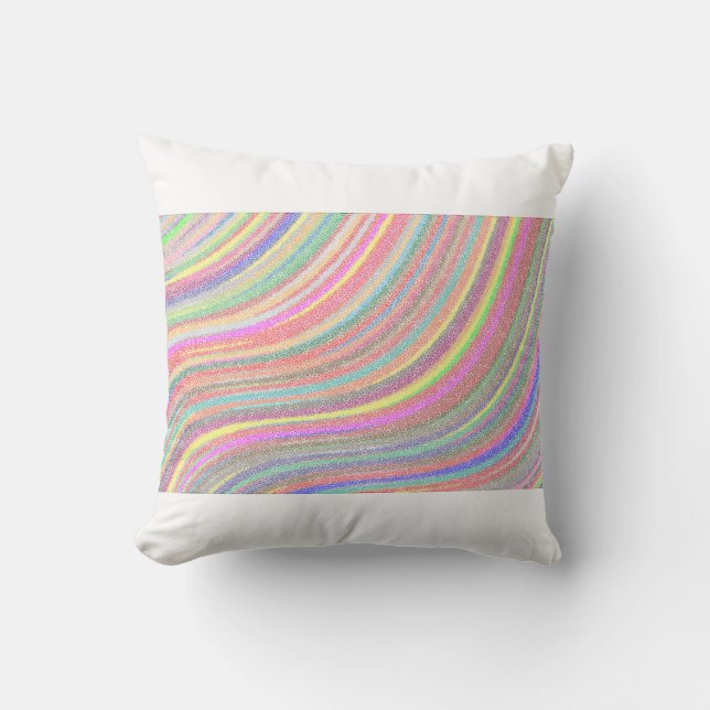 Background low poly wallpaper cushion (Front)
