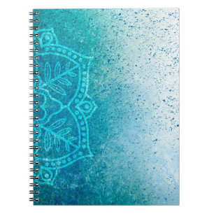 Background mandala grunge pattern notebook