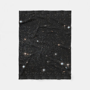 Background - Night Sky & Stars Fleece Blanket
