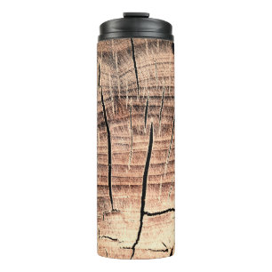 background of a wooden stumpabstract, age, aging,  thermal tumbler