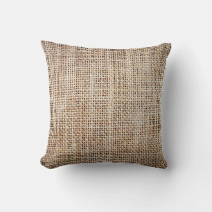 Background of burlap hessian  cushion