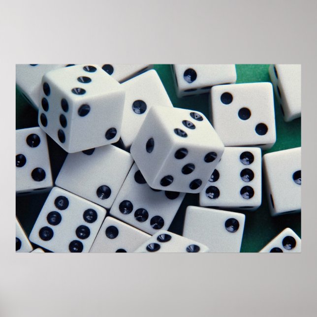 Background of dice poster (Front)