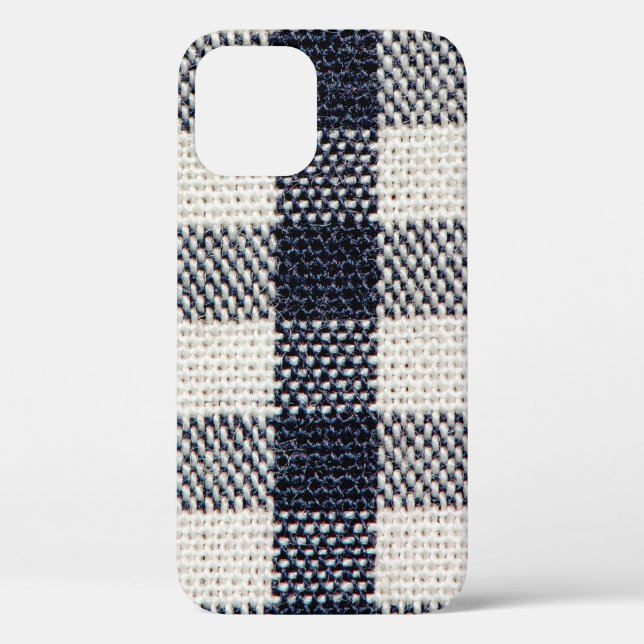 Background of flannel fabric texture. Case-Mate iPhone case (Back)