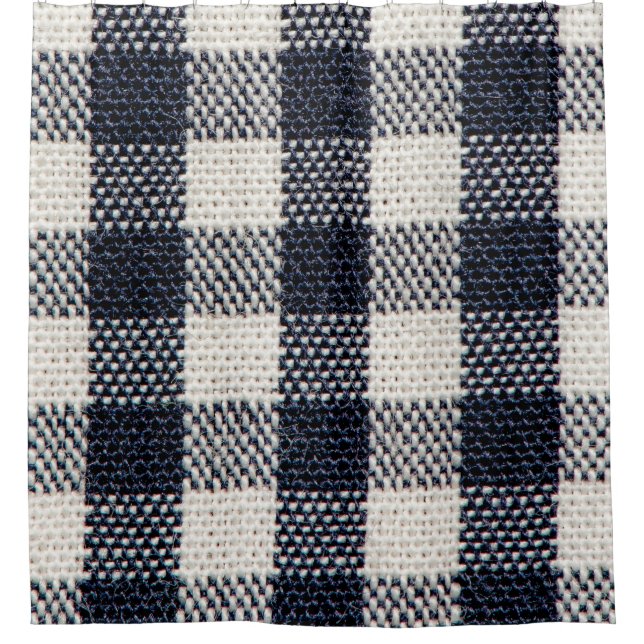 Background of flannel fabric texture. shower curtain (Front)