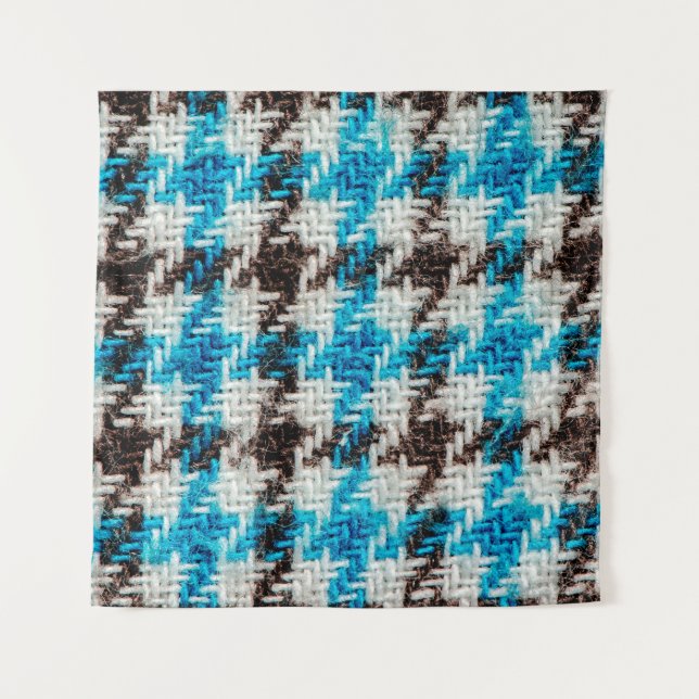 Background of flannel fabric texture. tapestry (Front)