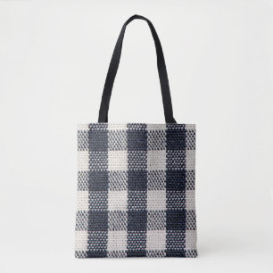 Background of flannel fabric texture. tote bag