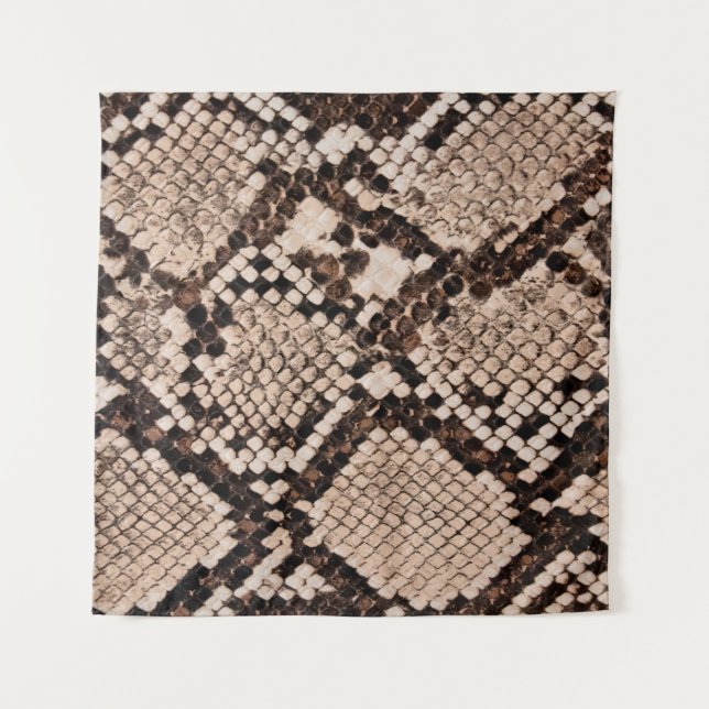 background of snake skin texture tapestry (Front)