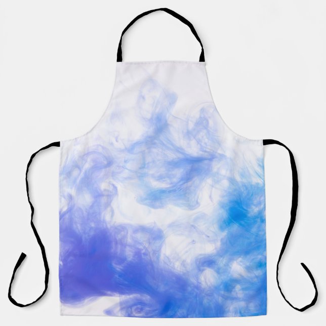 Background paint pattern smoke ink apron (Front)