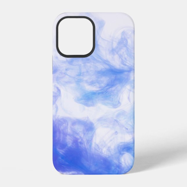 Background paint pattern smoke ink iPhone case (Back)