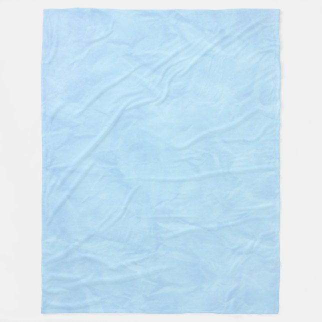 Background PAPER TEXTURE - blue Fleece Blanket (Front)