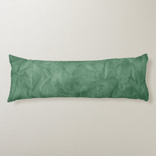 Background PAPER TEXTURE - dirty green Body Cushion