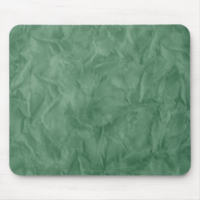 Background PAPER TEXTURE - dirty green Mouse Pad (Front)