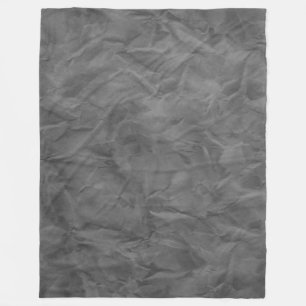 Background PAPER TEXTURE - dirty grey Fleece Blanket