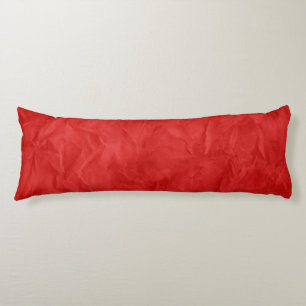Background PAPER TEXTURE - dirty red Body Cushion