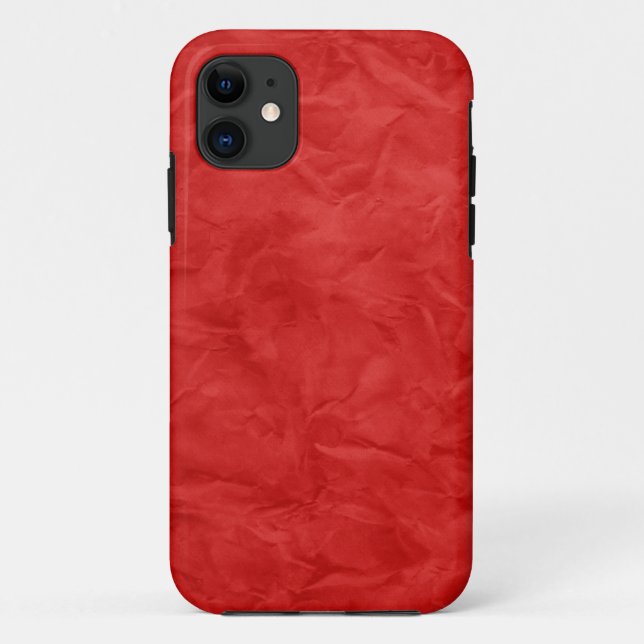 Background PAPER TEXTURE - dirty red Case-Mate iPhone Case (Back)