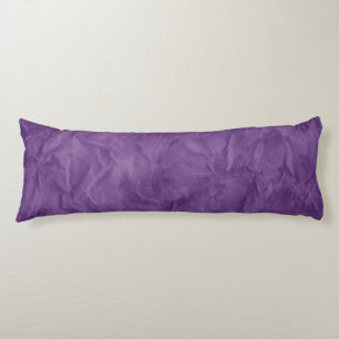 Background PAPER TEXTURE - dirty violet Body Cushion