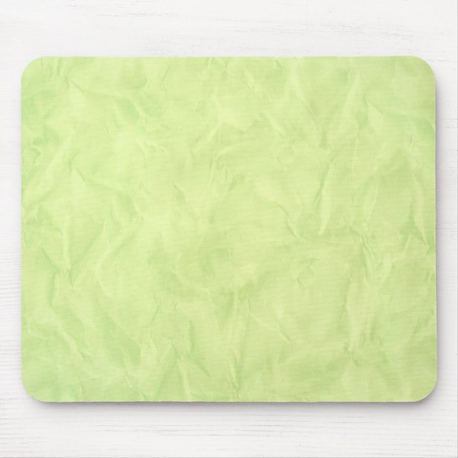 Background PAPER TEXTURE - green Mouse Pad (Front)