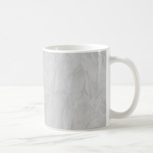 Background PAPER TEXTURE - grey Coffee Mug (Right)