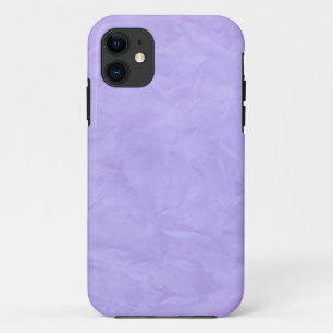 Background PAPER TEXTURE - violet iPhone 11 Case