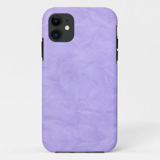 Background PAPER TEXTURE - violet iPhone 11 Case