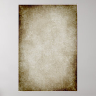 Background Parchment Paper Template Poster