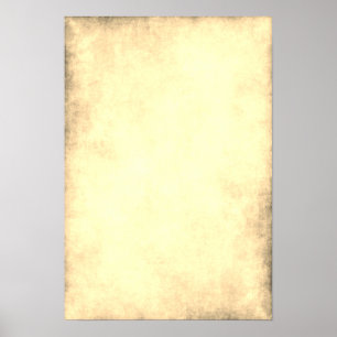 Background Parchment Paper Template Poster