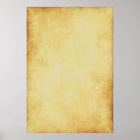 Background Parchment Paper Template Poster