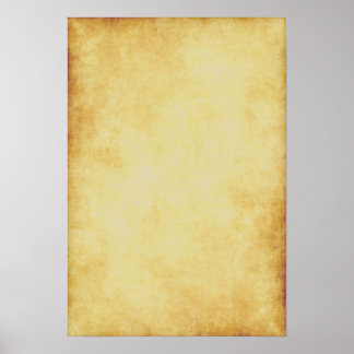 Background Parchment Paper Template Poster